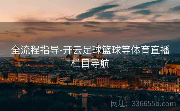 全流程指导-开云足球篮球等体育直播栏目导航  第2张